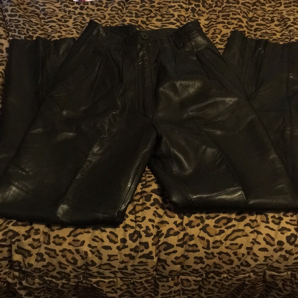 Leather Pants - Picture 1 of 4